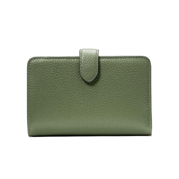 New Kate Spade Lena Medium Compact Bifold Wallet Pebble Leather Romaine - Picture 2 of 3